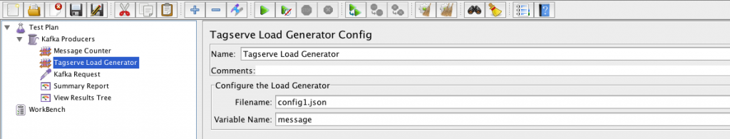 Tagserve Load Generator Config